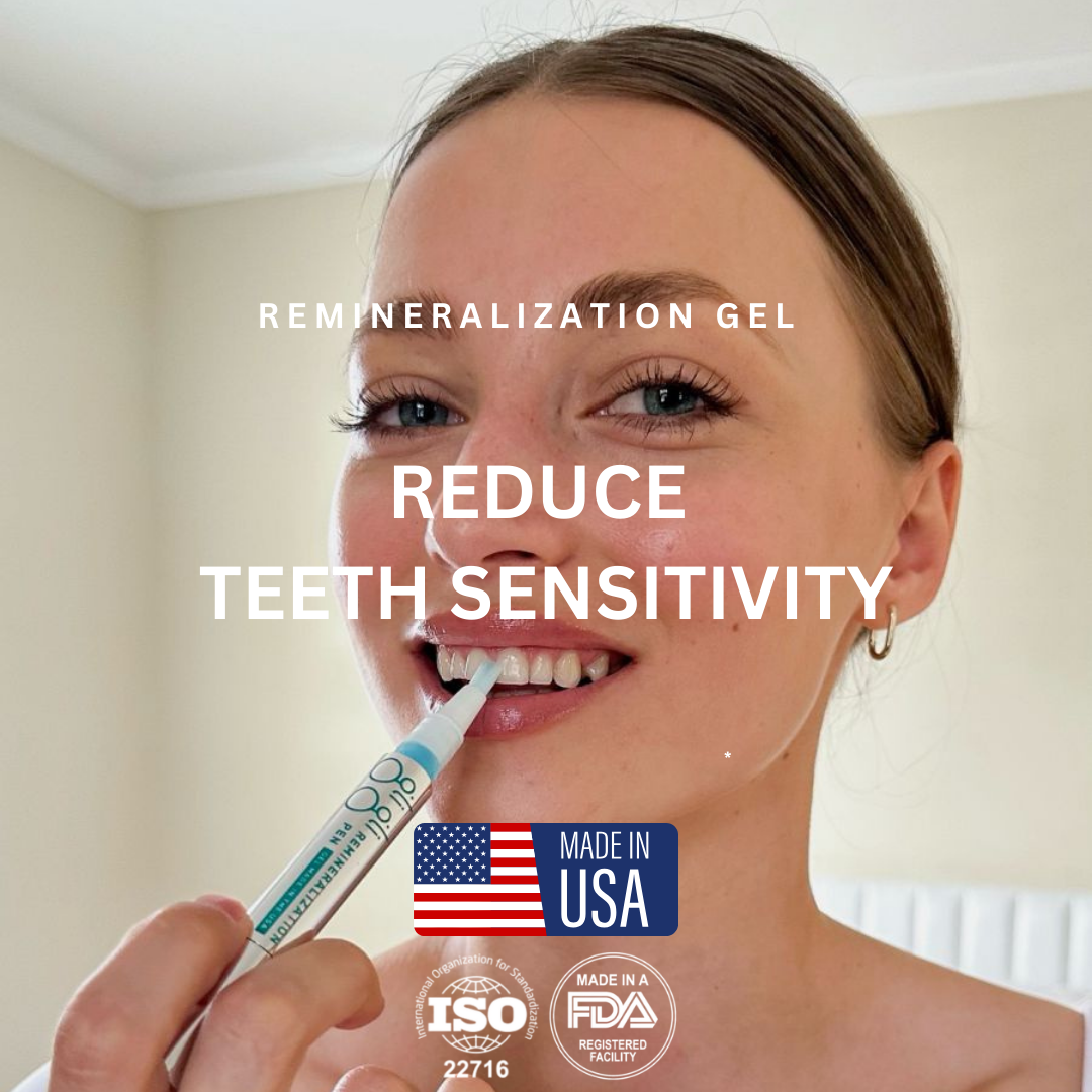 Remineralization gel pen to reduce teeth sensitivity