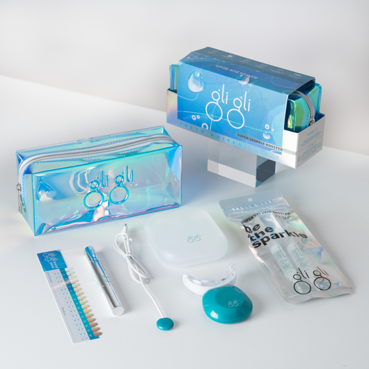 Super Sparkle Teeth Whitening Kit | Gli Gli